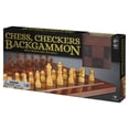 thumbnail image 3 of Wooden Chess, Checkers, and Backgammon Game Set, 3 of 5