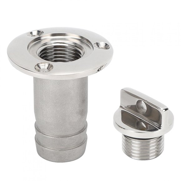 Stainless Steel Garboard Drain Plug, Without Burrs Vent Fitting, Durable Firm Practical Factory For Drainage Reservoir Industry