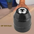 thumbnail image 2 of Kit de Conversion de Perceuse à Impact Tout Métal 10mm Robuste avec Mandrin Autobloquant, Poignée Hexagonale/ronde et Adaptateur de Clé Électrique – Ensemble de 2 Pcs pour Projets de Construction et d'Amélioration de la Maison, 2 of 6