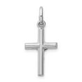 thumbnail image 3 of Auriga Fine Jewelry 925 Sterling Silver Rhodium-plated Crucifix Cross Pendant for Women, 3 of 6