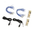 thumbnail image 4 of Codificador Arcade DIY sin latencia para 2 jugadores, kit de codificador Arcade DIY para 2 jugadores, codificador Arcade DIY para 2 jugadores, rendimiento sólido, 4 of 12