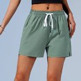 thumbnail image 7 of Xysaqa Womens Shorts, Workout Shorts for Women Summer High Waisted Athletic Shorts Casual Quick-Dry Sports Track Shorts Gym Running Shorts with Pockets S-5XL（Available in Plus Size), 7 of 7