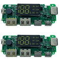 thumbnail image 2 of LED Dual USB 5V 2.4A /Type-C USB Mobile Power Bank 18650 Charging Module Lithium Battery Charger Board 4Pcs, 2 of 6
