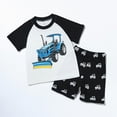 thumbnail image 2 of NOLDARES Toddler Boy Summer Outfit Short Sleeve Pocket Tee Cotton Shorts Play Clothes 1T 2T 3T 4T 5T Blazer,3-4 Y, 2 of 9