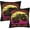 Monster Trucks, variant on Black and White Checkered Plaid Throw Pillow Covers Set of 2 Pillow Cushion Cases Square Pillowcases for Sofa Bedroom Living Room Car, 18 X 18 Inch