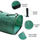 thumbnail image 4 of Bolsa para hojas de jardín, resistente a la corrosión y respetuosa con el medio ambiente, bolsa de almacenamiento de hojas de gran capacidad para limpiar malezas de jardín., 4 of 9