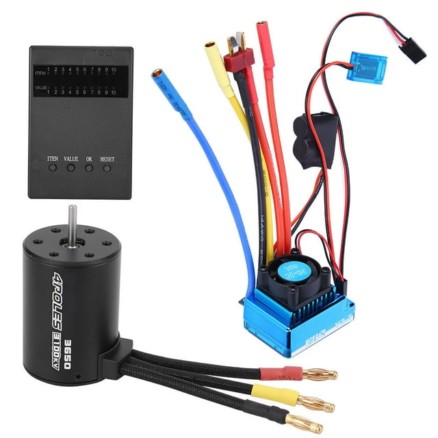 3650 Motor Brushless ESC, 50000 RPM RC Car 3650 Motor High Reliability For DIY For Repair For Maintenance 60A