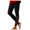 Black, variant on Zhanying Christmas Leggings for Women Pockets Holiday Spirit High-Waisted Blue and Black Striped Tights Navy XL
