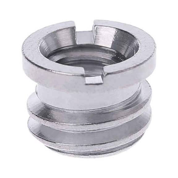 ANXPTME 1/4 inch to 3/8 inch Convert Screw Standard Adapter Reducer Bushing Converter for DSLR Camera Camcorder Tripod Monopod