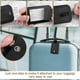 thumbnail image 5 of 2 Pcs Luggage Tags, Leather Baggage Labels, Suitcase Name ID Card Tag Set, Leather Tags Travel Handbag(Black), 5 of 5