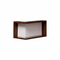 thumbnail image 2 of Wall Corner Shelf Floating, Floating Wall Mounted Organizer with Light, Saving Corner Shelves for Living Room or Office, 2 of 6