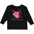 thumbnail image 3 of Inktastic Future Drummer Girls Girls Long Sleeve Toddler T-Shirt, 3 of 5