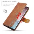 thumbnail image 5 of Mignova Premium Leather Folio Magnetic Wallet Protection Card Slot Holder Removable Back Shell Carrying Cover for Samsung Galaxy Note 10 Light Brown, 5 of 8
