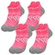 thumbnail image 1 of Calcetín de compresión de tobillo para hombres y mujeres, 4 pares, calcetín de compresión de corte bajo para correr con soporte de tobillo, 1 of 6