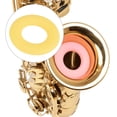 thumbnail image 4 of Wweixi Tenor Saxophone Mute Ring Professional Silencing Rings Music Instrument Accessory Universal Decreasing Sound Sax Yellow 1 Pc, 4 of 6