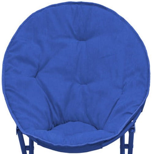 American Kids Solid Faux Fur Saucer Chair Multiple Colors Walmart Com Walmart Com