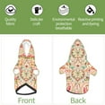 thumbnail image 6 of Cauagu Indian Paisley 1 Pattern Winter Pet Hoodie Sweatshirts- Dog Hoodie Sweater with Leash Hole - Cute Dog Hoodie - Pet Clothes Puppy Cat Custume -Small, 6 of 8
