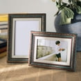 thumbnail image 4 of Marco de fotos retro, decoración de fotos de mesa de 5 pulgadas, marco de fotos de estilo vintage para exhibición de escritorio, decoración de oficina en casa, perfecto para sus fotos o obras de arte, 4 of 7