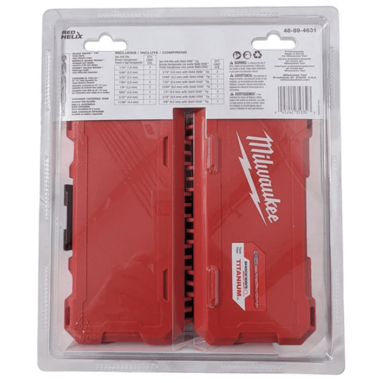 Milwaukee Heavy Duty Titanium Drill Bit Set, 23 Piece - Walmart.com