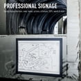 thumbnail image 5 of DURABLE Magnetic DURAFRAME Document Sign Holder, Letter-Size 8.5" x 11", Black 2 pack, 5 of 8
