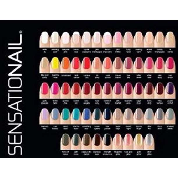 Sensationail Color Gel Polish 10Piece Collection Set No Repeats Random
