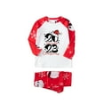 thumbnail image 5 of Honeeladyy Christmas Pajamas for Family Christmas Pjs Matching Sets for Adults Kids Baby Holiday Xmas Sleepwear Set Red 4-5Years, 5 of 8