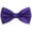Dark Purple, variant on Mens Satin Bow Ties Pre-Tied Formal Wedding Party Adjustable Neck Neckties Black