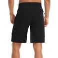 thumbnail image 2 of TACVASEN Mens Quick Dry Water Resistant Outdoor Golf Hiking Shorts Lightweight Breathable Strech Ripstop Cargo Work Shorts with Multi-Pockets, Black, 40, 2 of 7
