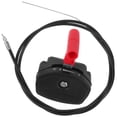 thumbnail image 3 of Universal Lawn Mower Throttle Cable Kit with Fuel Shut Off Valve, Push Mower Throttle Control Cable and Gas Petcock Fuel Shutoff Valve for Lawn Mower Repair, 3 of 8