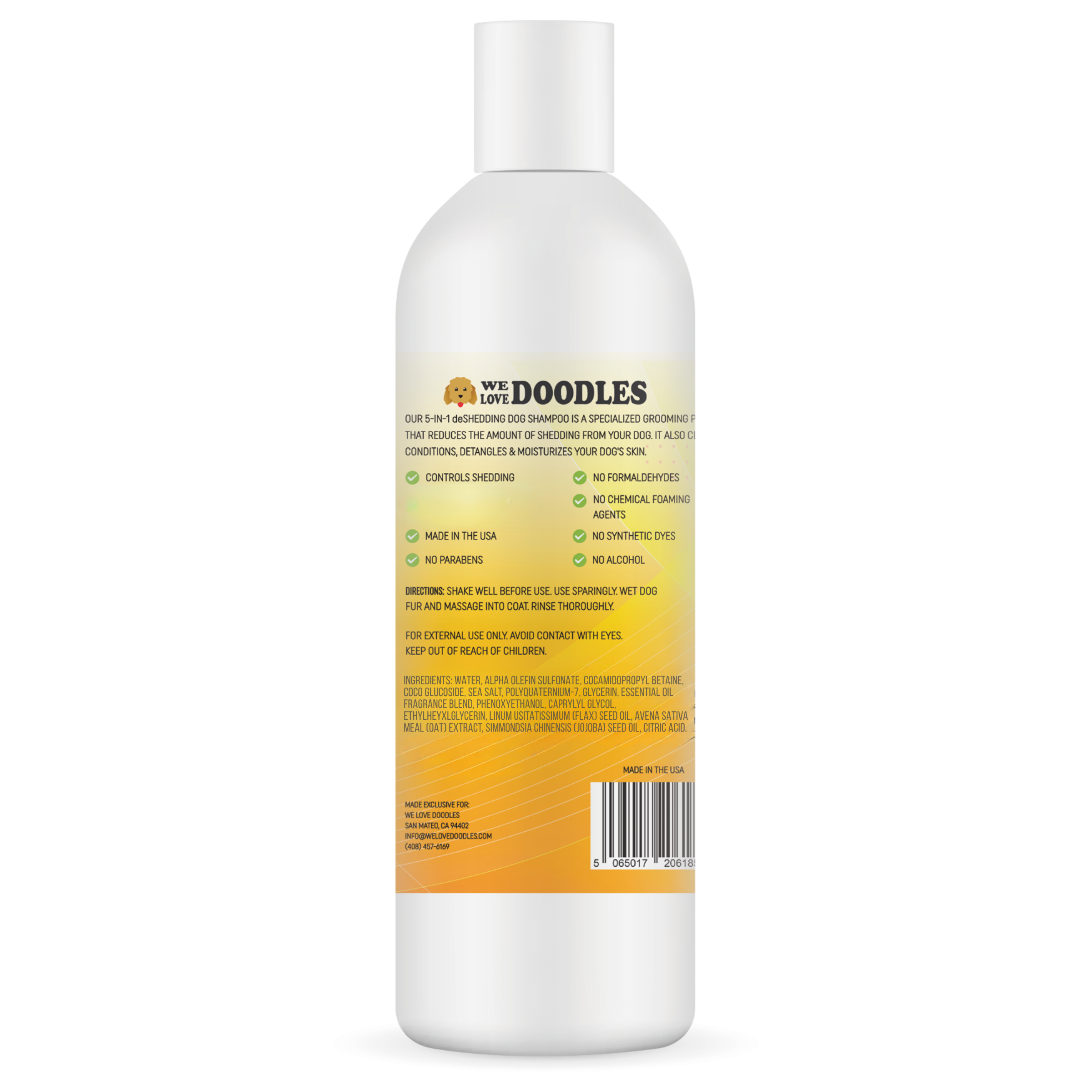 We Love Doodles 5-in-1 Deshedding Dog Shampoo, 16 oz photo 6