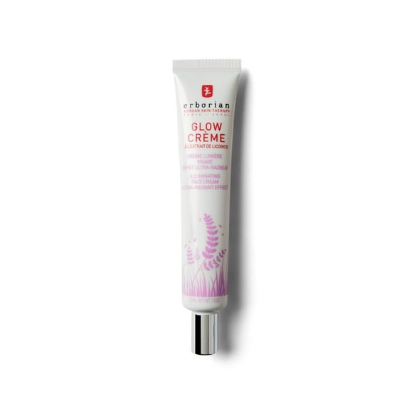 Erborian - Glow Cream - Ultra-Radiant & Illuminating Daily Facial - Radiance Boosting Primer for Fresh & Dewy Finish with Glowing Complexion Brightens - 1.5 Oz