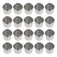thumbnail image 1 of 50pcs Useful Sewing Thimble Sewing Protective Supplies DIY Crafts Tools Sewing Accessory for Home Shop Store (Silver), 1 of 8