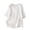 White, variant on Fesfesfes T-Shirts for Womens Color Casual Loose Fashion T-ShirtFive Cent Sleeve Button Tops Cotton And Linen Blouse Tops for Women XL(US:10)