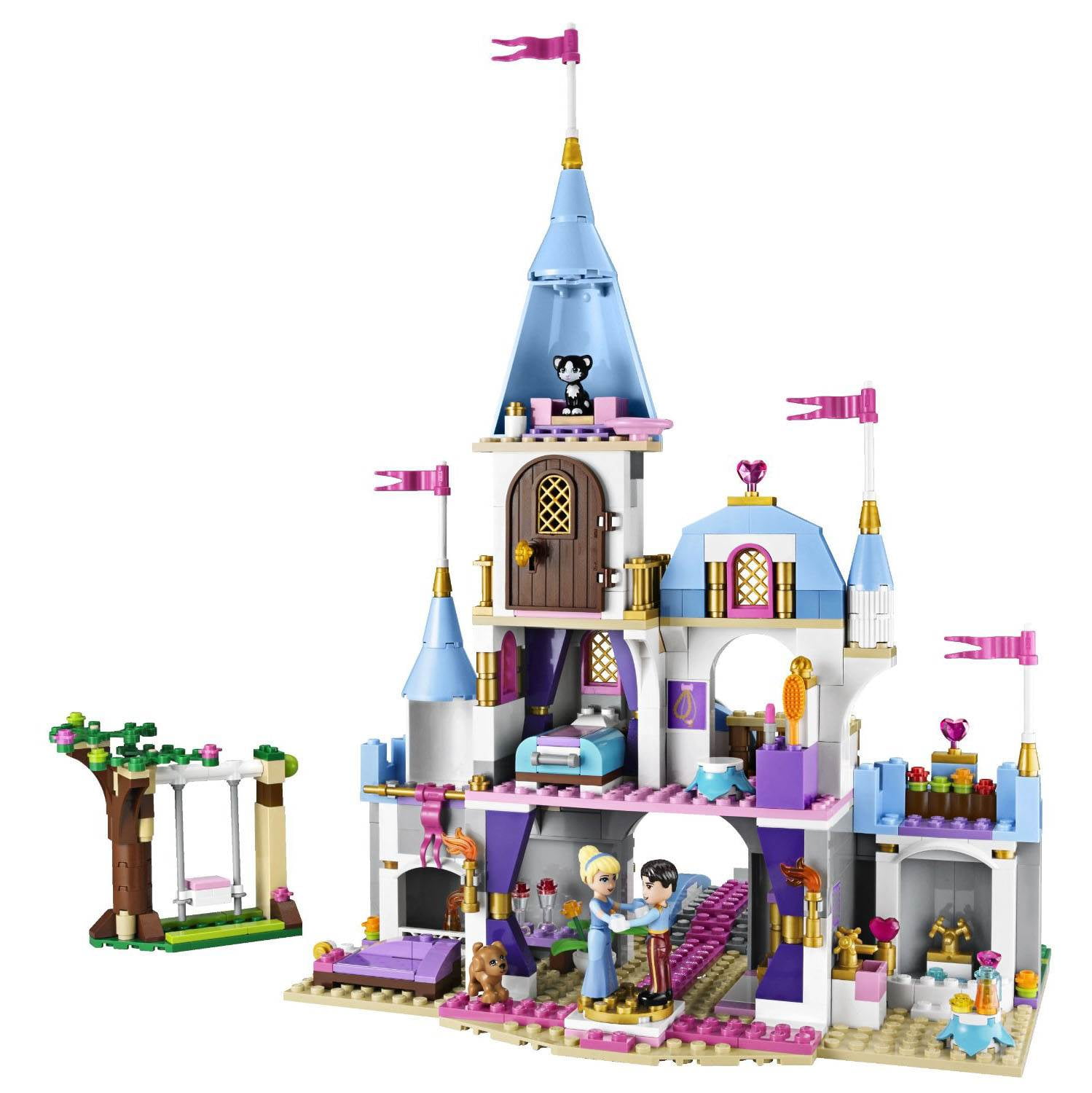 affældige gear Biskop LEGO Disney Princess Cinderella's Romantic Castle Play Set #41055 -  Walmart.com