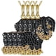 thumbnail image 1 of Collar y Figura de Rottweiler High Monaco DogNeck15 4Pzas Rottweiler Negro Metal Cadena y Dije, 1 of 4