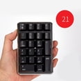 thumbnail image 1 of Mini numérico mecánico inalámbrico CUTICAT 2.4G 21 teclas teclado numérico portátil, 1 of 8