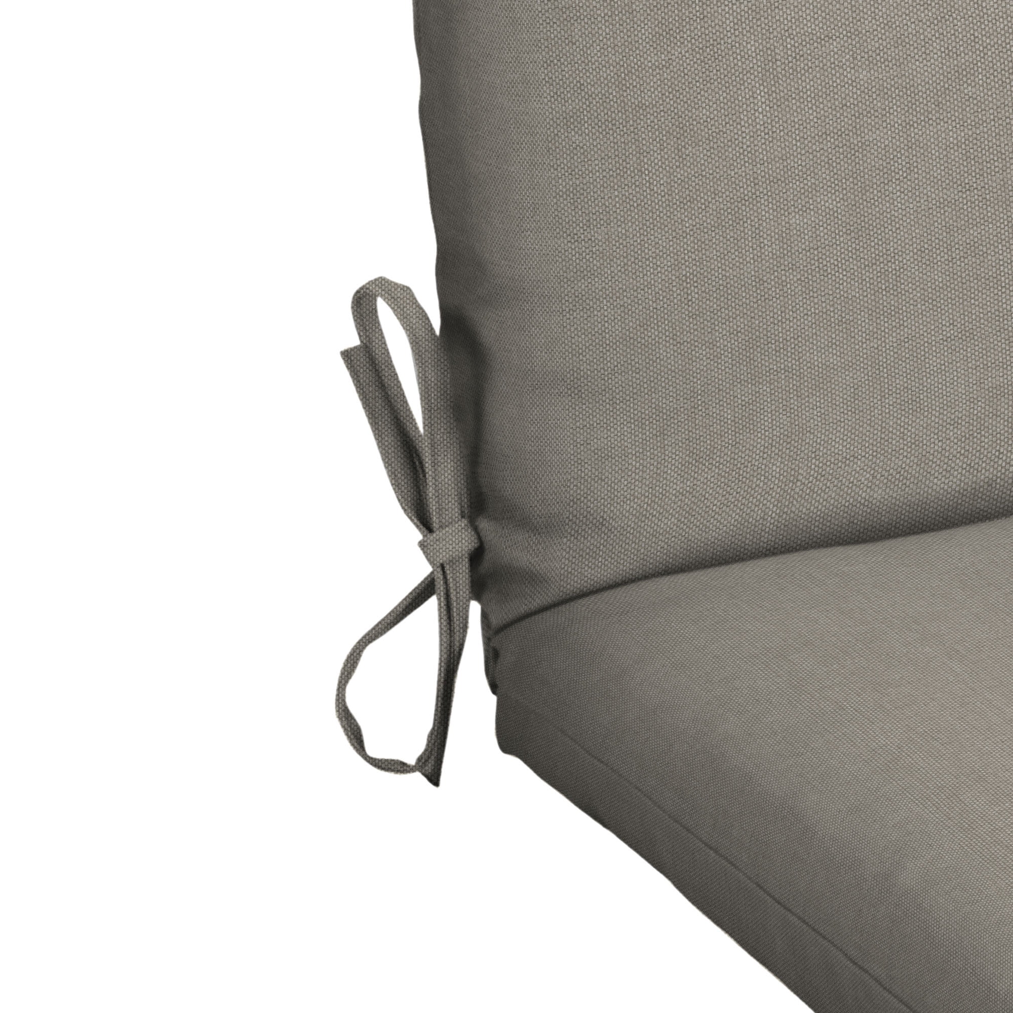 Mainstays 37"L x 19.5"W Tan 1 Piece Rectangle Outdoor Chair Cushion
