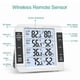 thumbnail image 2 of Hygrometer 100M Wireless Digital Indoor Outdoor Thermometer with 3 Sensors Hygrometer Weather Station for Home & Office, 2 of 5