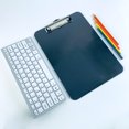 thumbnail image 6 of Pen + Gear Letter Size Plastic Clipboard, 6 per Pack, Black with Silver Clip, 6 of 6