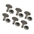 thumbnail image 4 of 200 Double Cap Rivet Studs for Leather Shoes Bags Clothes, Smooth Edges,  Iron Material, Basic Accessories with 200 Fasteners for Repairment, 4 of 7