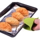 thumbnail image 5 of Paquetes de mini manoplas resistentes al calor para horno de microondas, guantes para hornear, utensilios de cocina, guantes antideslizantes, agarraderas, accesorios de cocina (gris, 4 unida JFHHH pequeña, 5 of 5