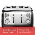 thumbnail image 3 of BLACK?? Grille-Pain 4 Tranches en Acier Inoxydable T4030, 3 of 5