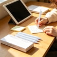 thumbnail image 5 of 5 Pack Black Quick Dry Gel Pens, Minimalist Office and Writing Pens, Retractable Ballpoint Pen Set for Note Taking and Daily Use Gift, 5 of 6