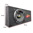thumbnail image 2 of Cajón Subwoofer Amplificado 12puLG Spl Alta Presión Steelpro Color Negro, 2 of 5