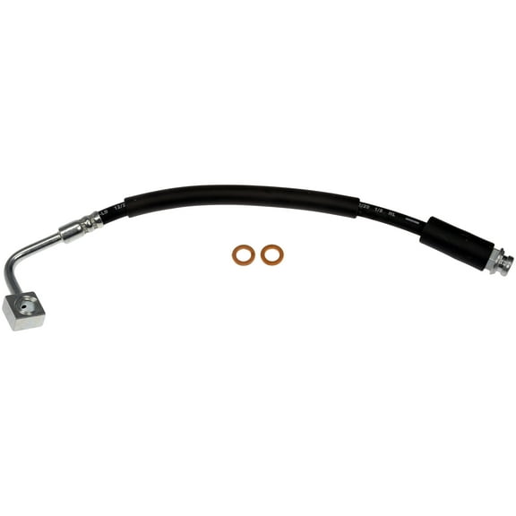 Dorman H620881 Front Driver Side Brake Hydraulic Hose for Specific Models Fits select: 2008-2014 CHRYSLER TOWN & COUNTRY, 2008-2014 DODGE GRAND CARAVAN