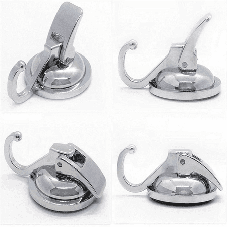

YANGCYY Versatile and Strong Duty Vacuum Suction Cup Hooks for Organizing Kitchen Bathroom and Restroom - Set of 2 High-Quality Hooks