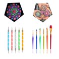 thumbnail image 3 of Pattern Dotting Tools Set Stone Painting Kit Pen Brushes Stencil Drawing Art, 3 of 3