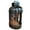 Black, variant on Visland 1500ml Water Bottles Large Capacity Plastic Clear Sports Drink Bottle Gym Fitness Ton Cup With Portable Handle And Rope