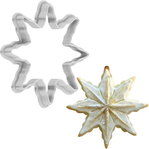 Christmas Bethlehem Star Cookie Cutter 4 Inch Made in USA by WONDERTORY