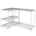thumbnail image 1 of Pachira 60" x 72" 5 Shelf Steel Shelving for Home/Office Organizing, White, 1 of 7
